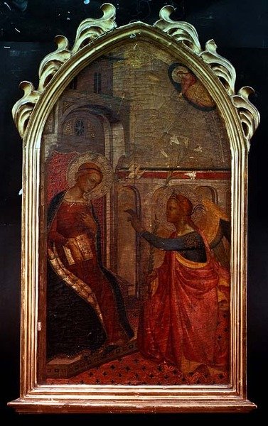 A Anunciação de Master of the Misericordia