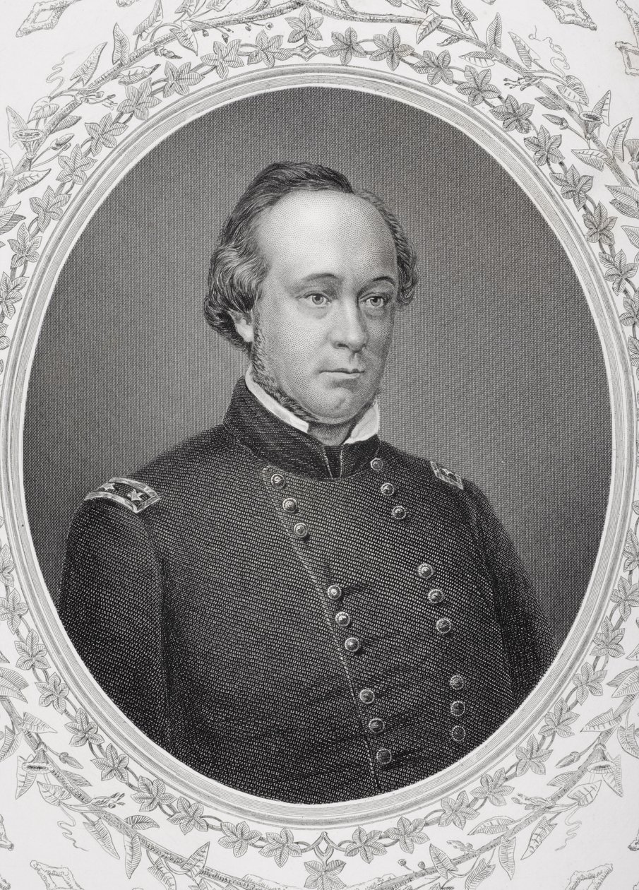 Retrato de Henry W. Halleck de Mathew B. Brady