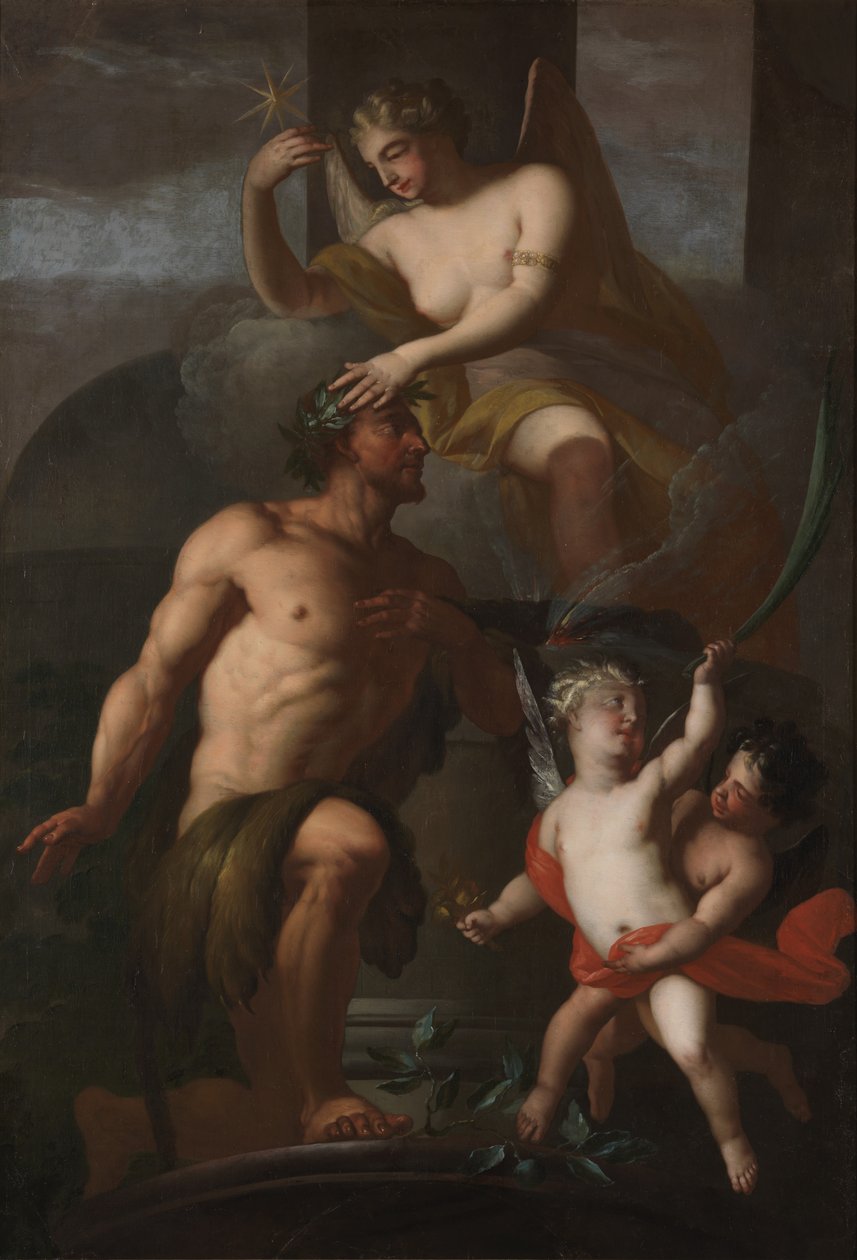 A apoteose de Hércules de Mattheus Terwesten