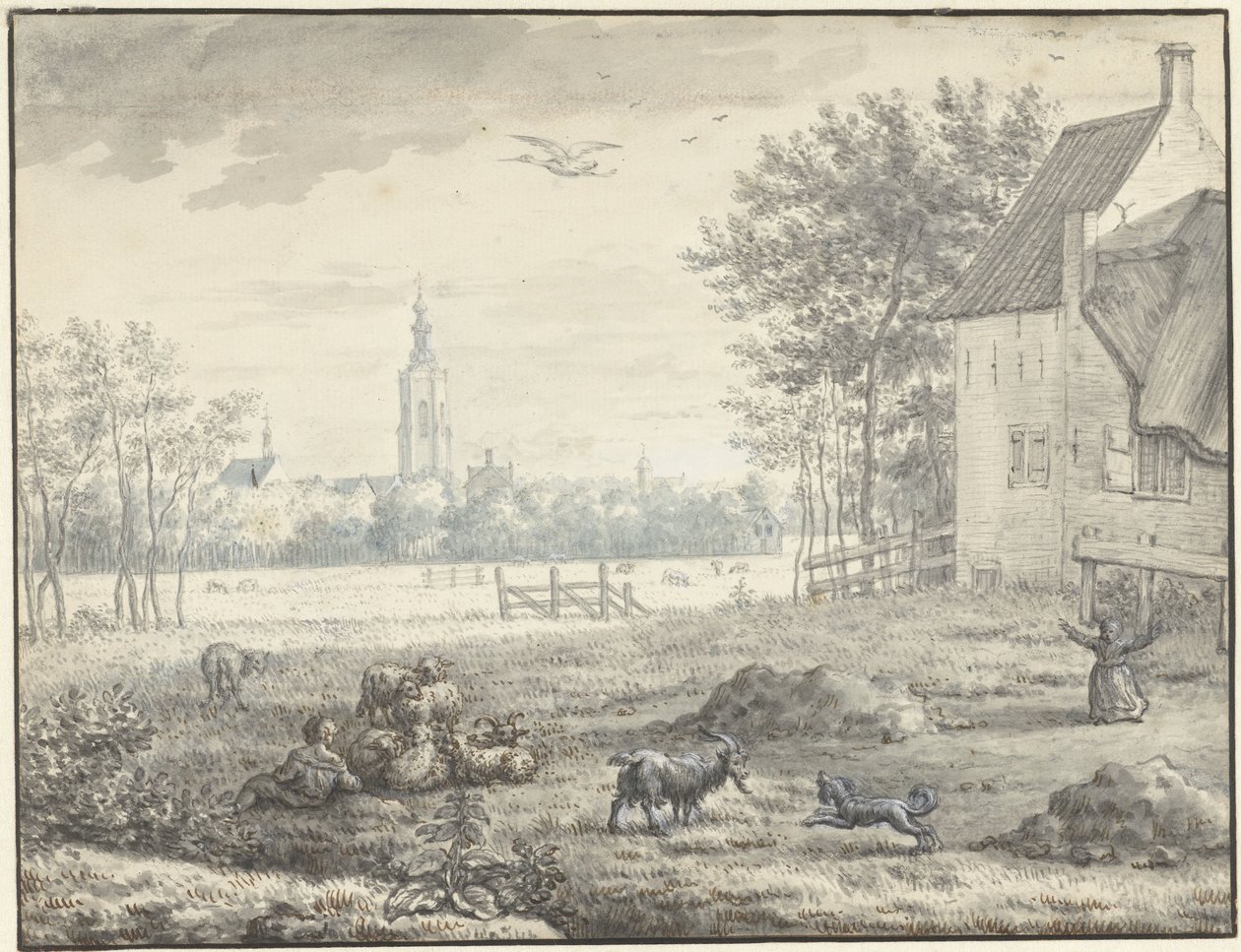 Vista de Haia de Mattheus Verheyden