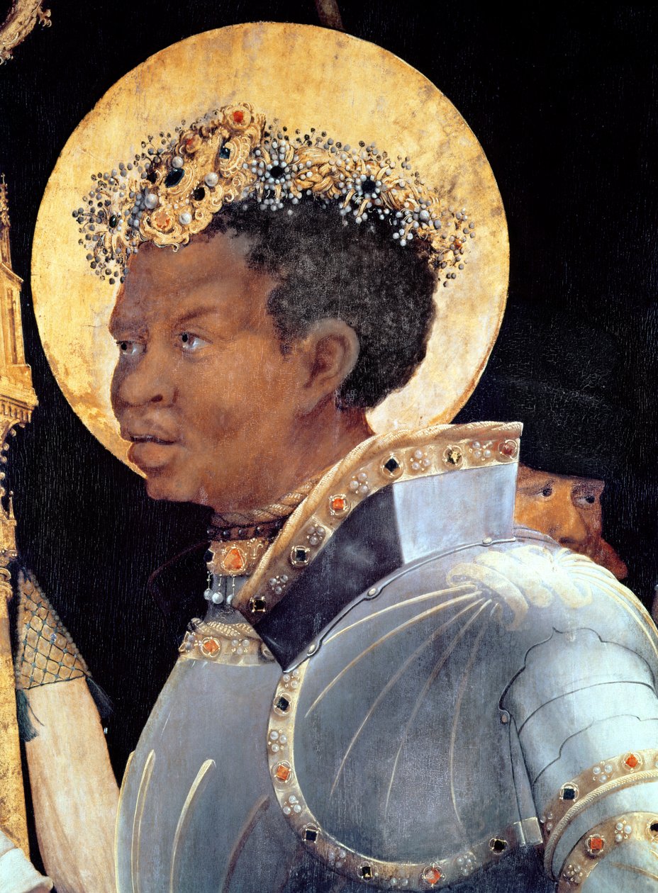 St. Maurice (detalhe) de Matthias Grünewald