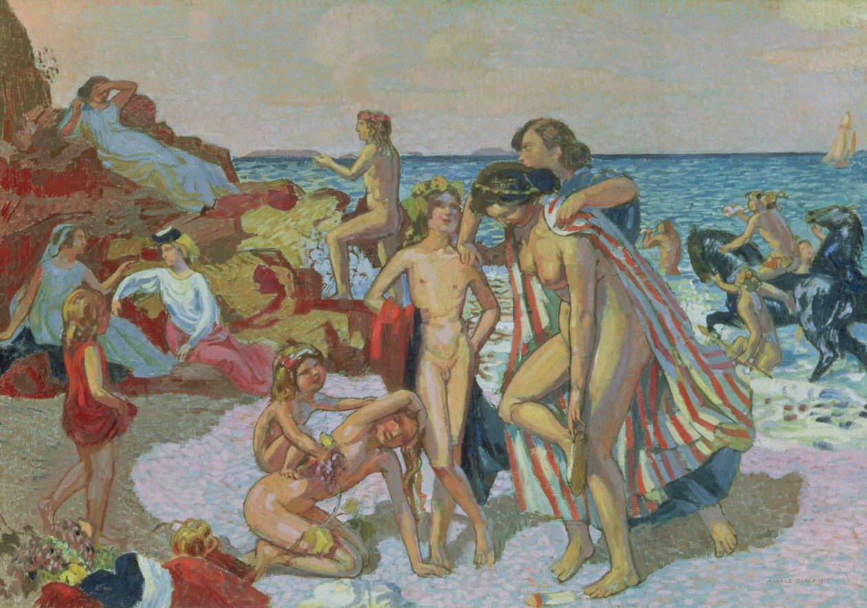 Baco e Ariadne, 1907 de Maurice Denis