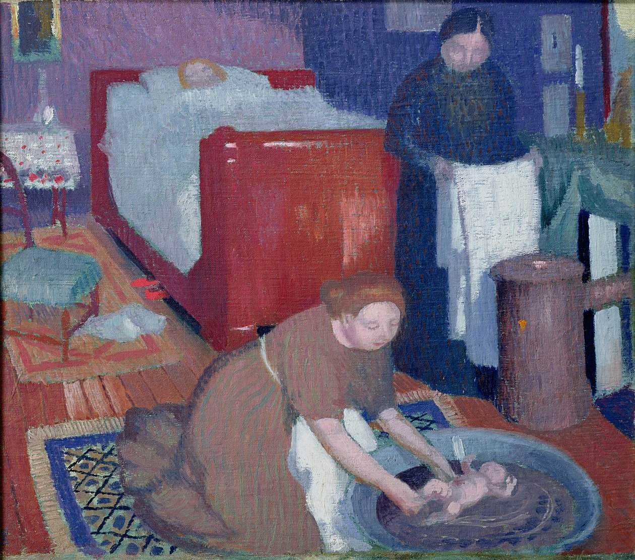 O primeiro banho, c.1899 de Maurice Denis