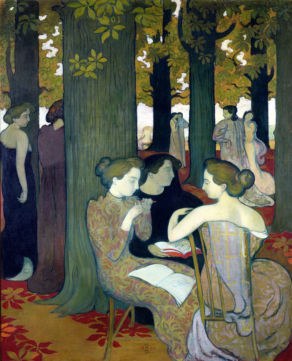 As musas, 1893 de Maurice Denis