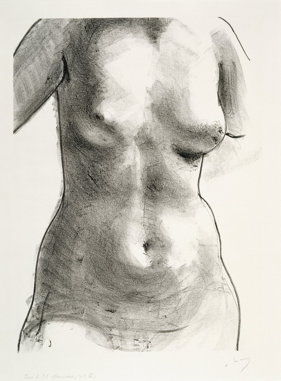 Torso de uma mulher, 1927 de Maurice Denis