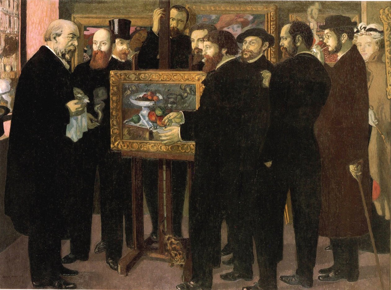Homenagem a Cézanne, 1900 de Maurice Denis