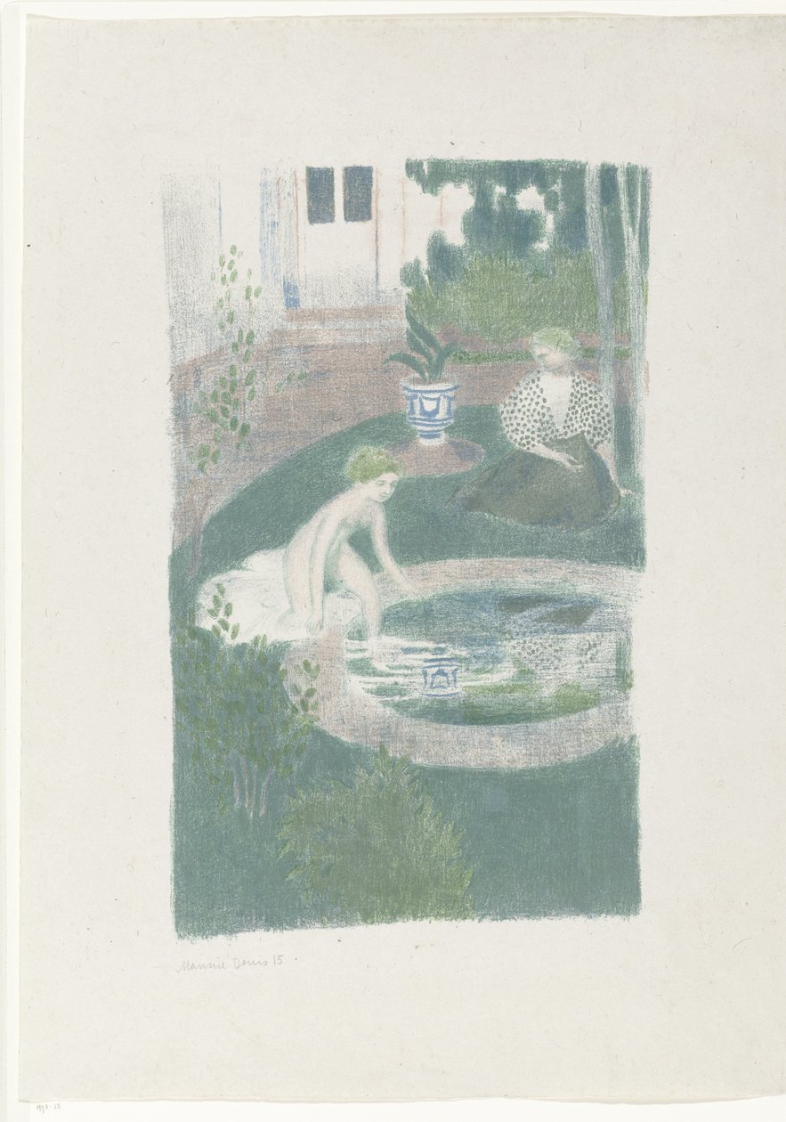 O reflexo na fonte de Maurice Denis