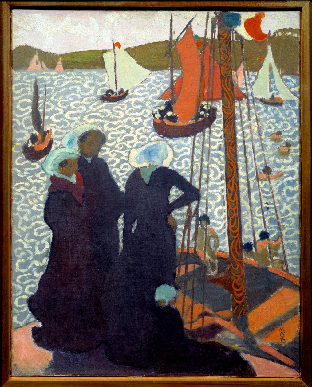 Regista um Perros na Bretanha de Maurice Denis