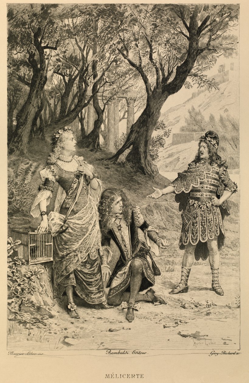 Melicerte de Molière de Maurice Leloir