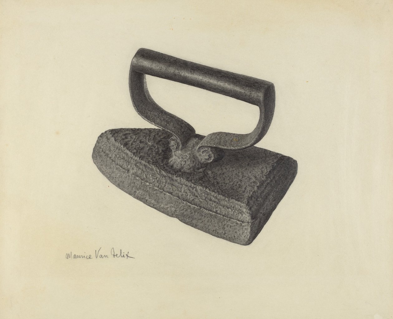 ferro de passar de Maurice Van Felix