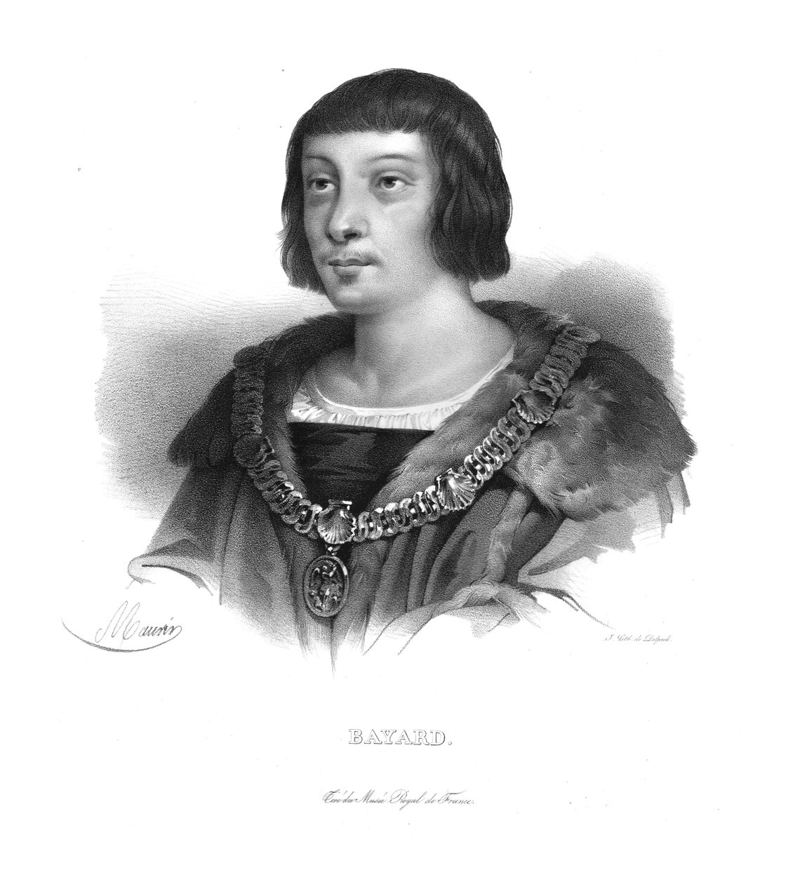 Pierre Terrail de Bayard, c1820s. de Maurin