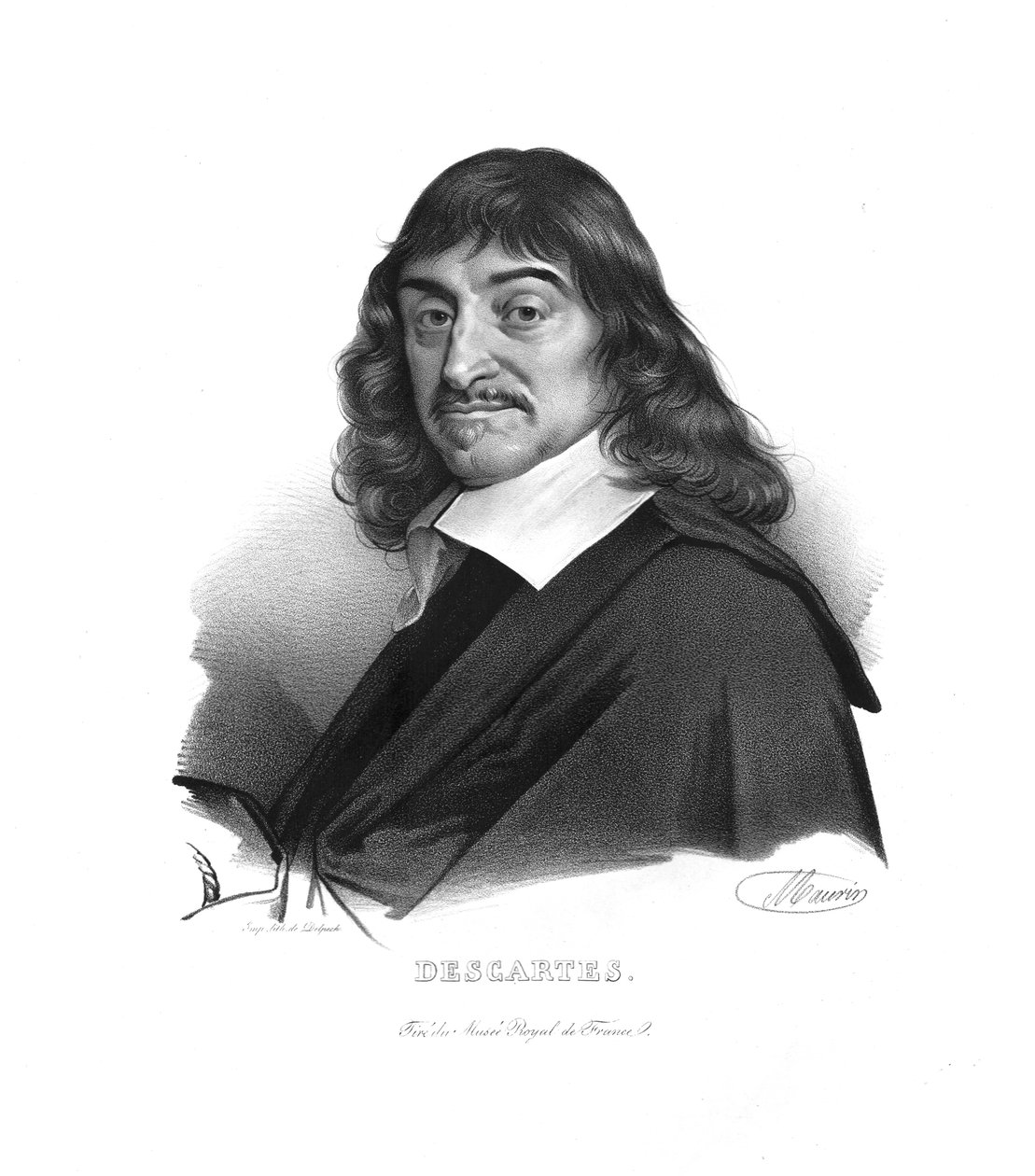 René Descartes, c1820s. de Maurin