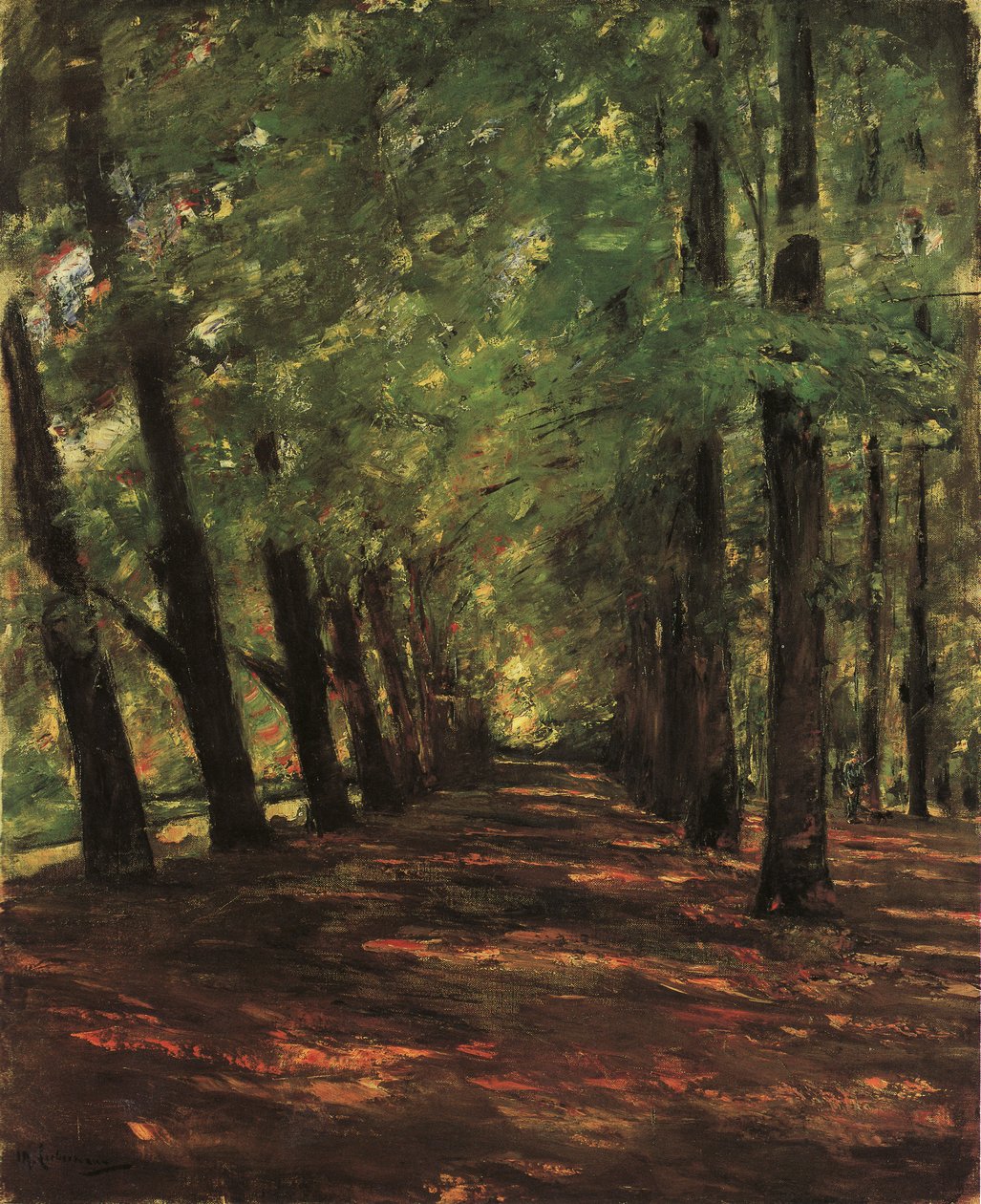 Allee em Overveen de Max Liebermann