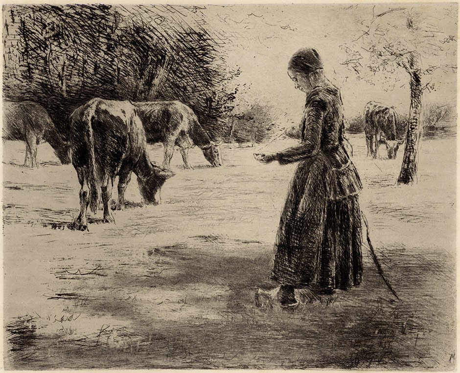 No pasto de Max Liebermann