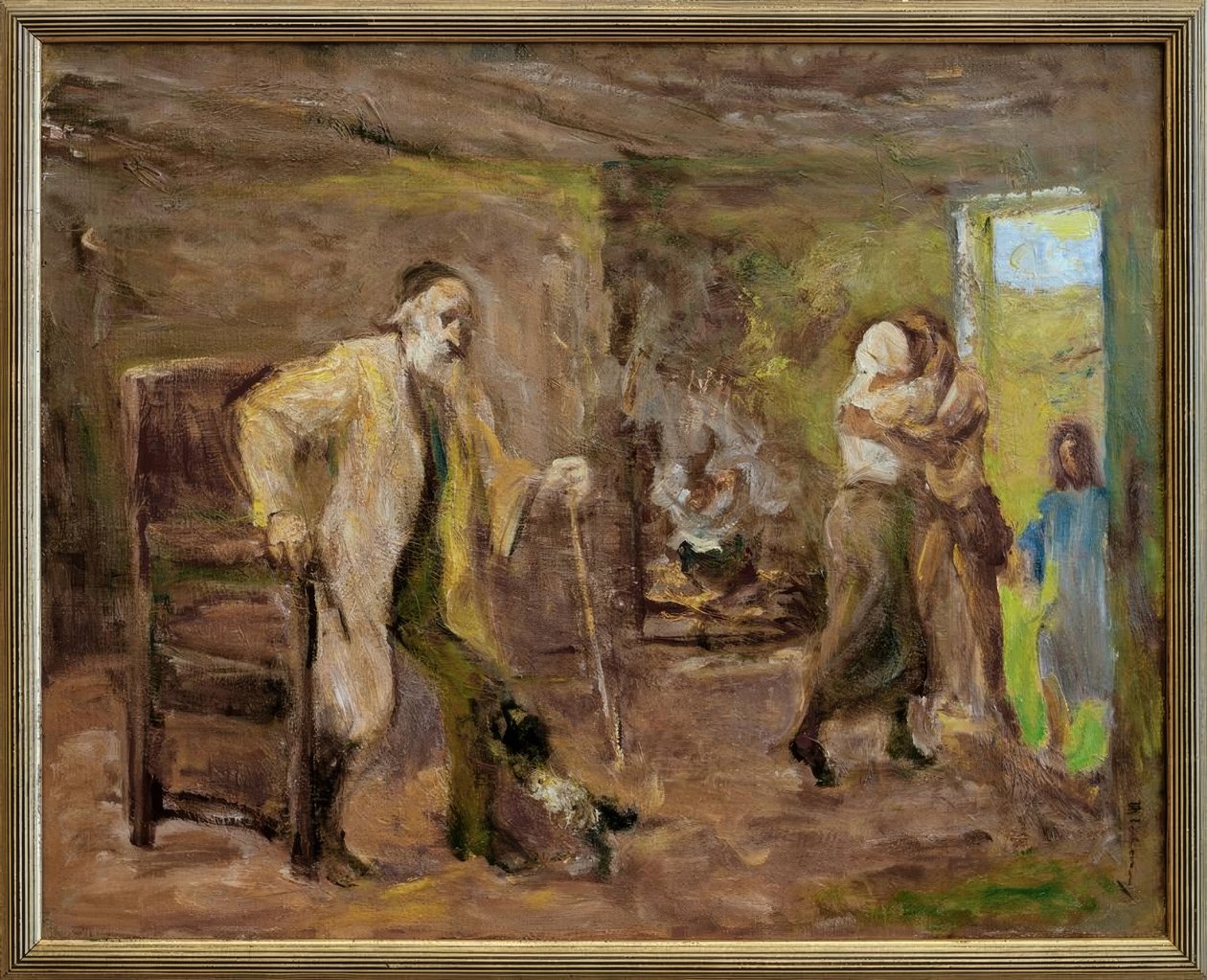 O regresso a casa de Tobias de Max Liebermann