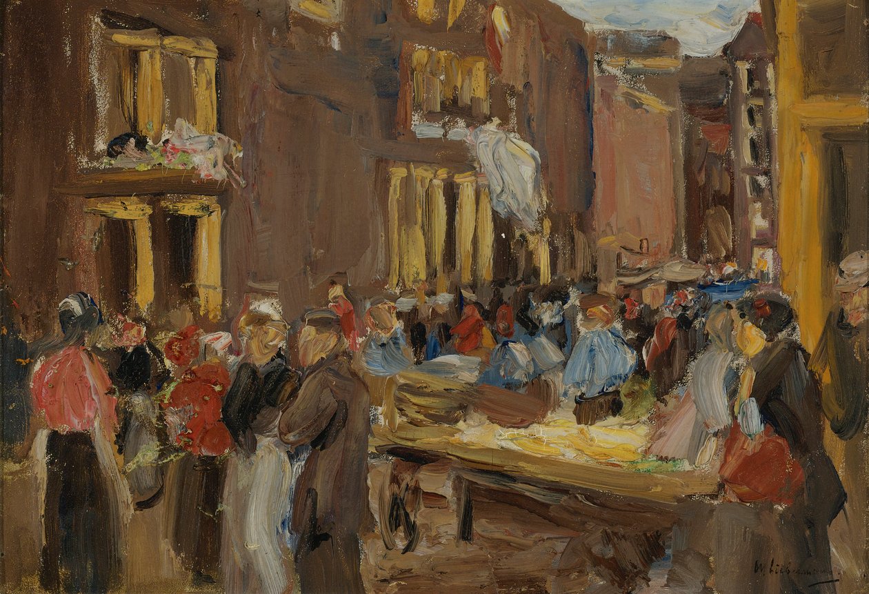 Judengasse em Amsterdã de Max Liebermann