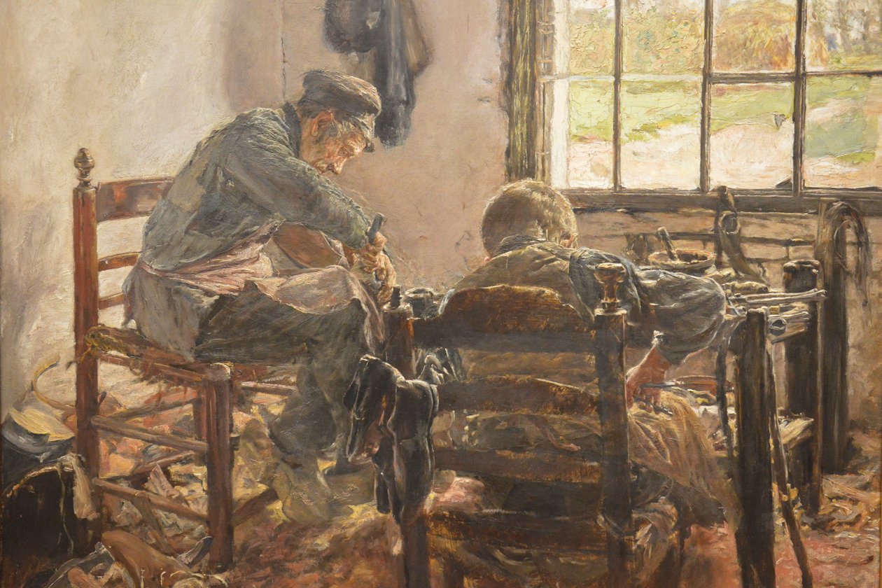 workshop de Schuster de Max Liebermann