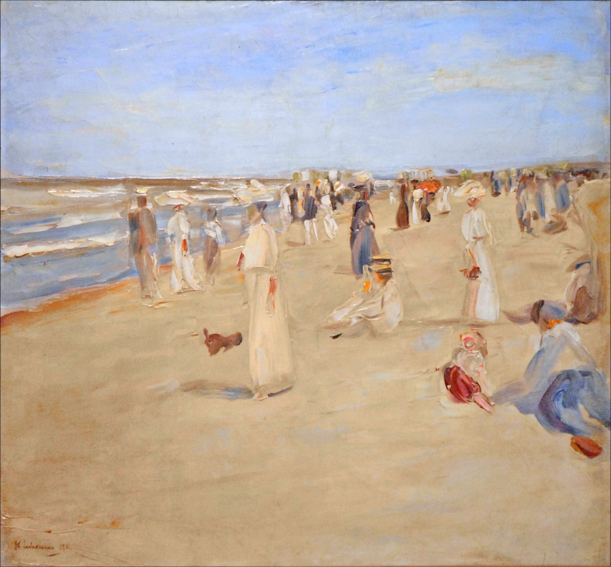 Stranbild Noordwijk de Max Liebermann