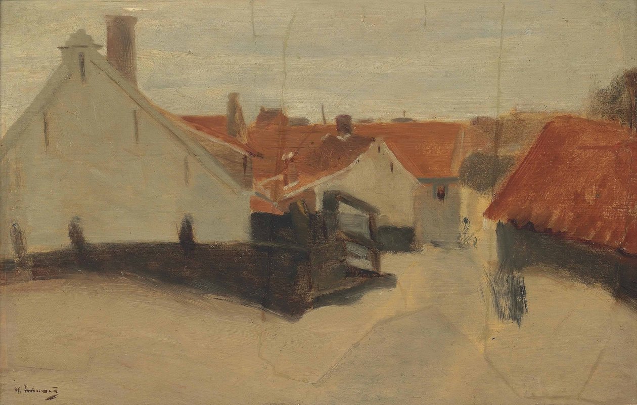 Rua em Scheveningen de Max Liebermann