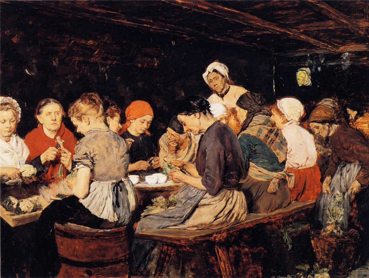 The Preserve Makers de Max Liebermann