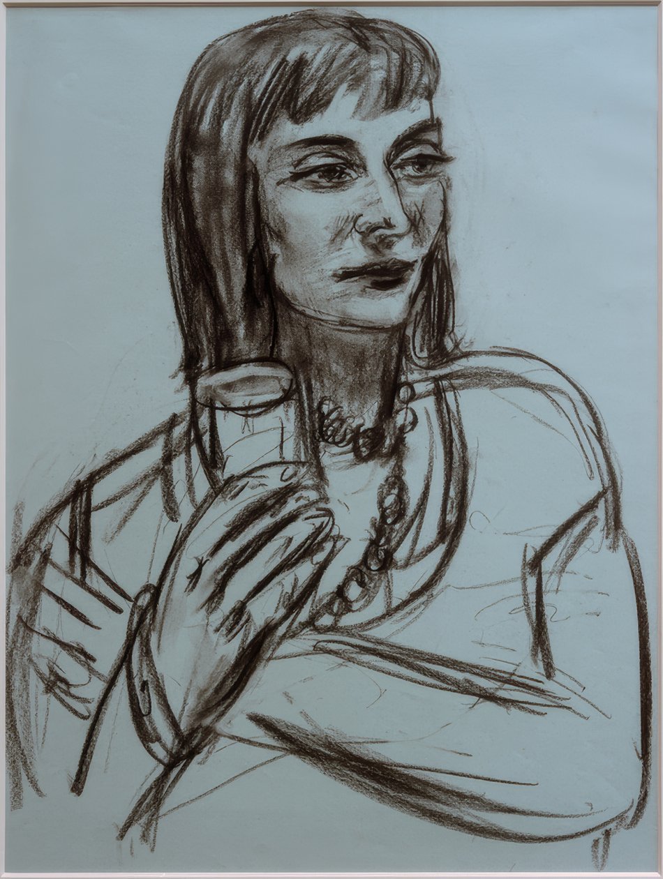 Retrato Marion Greenwood de Max Beckmann