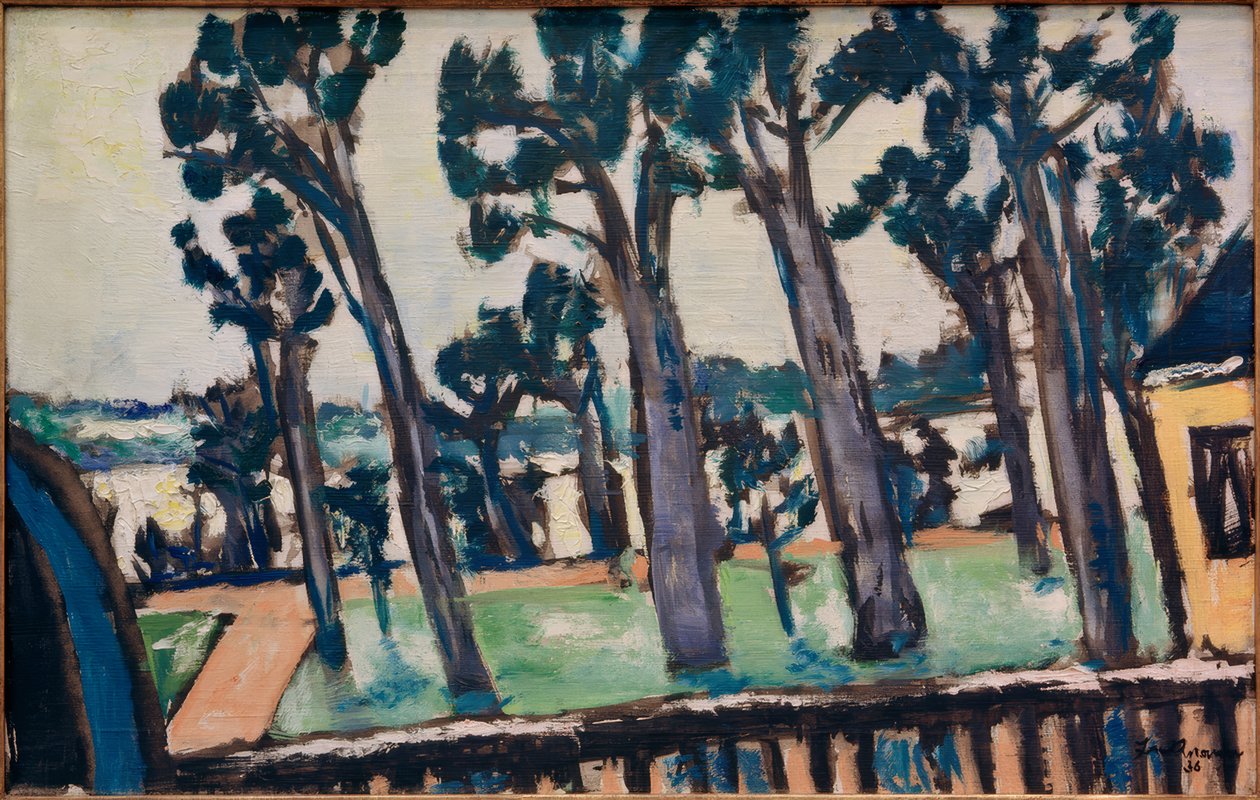 Vista do Havel do Rupenhorn de Max Beckmann
