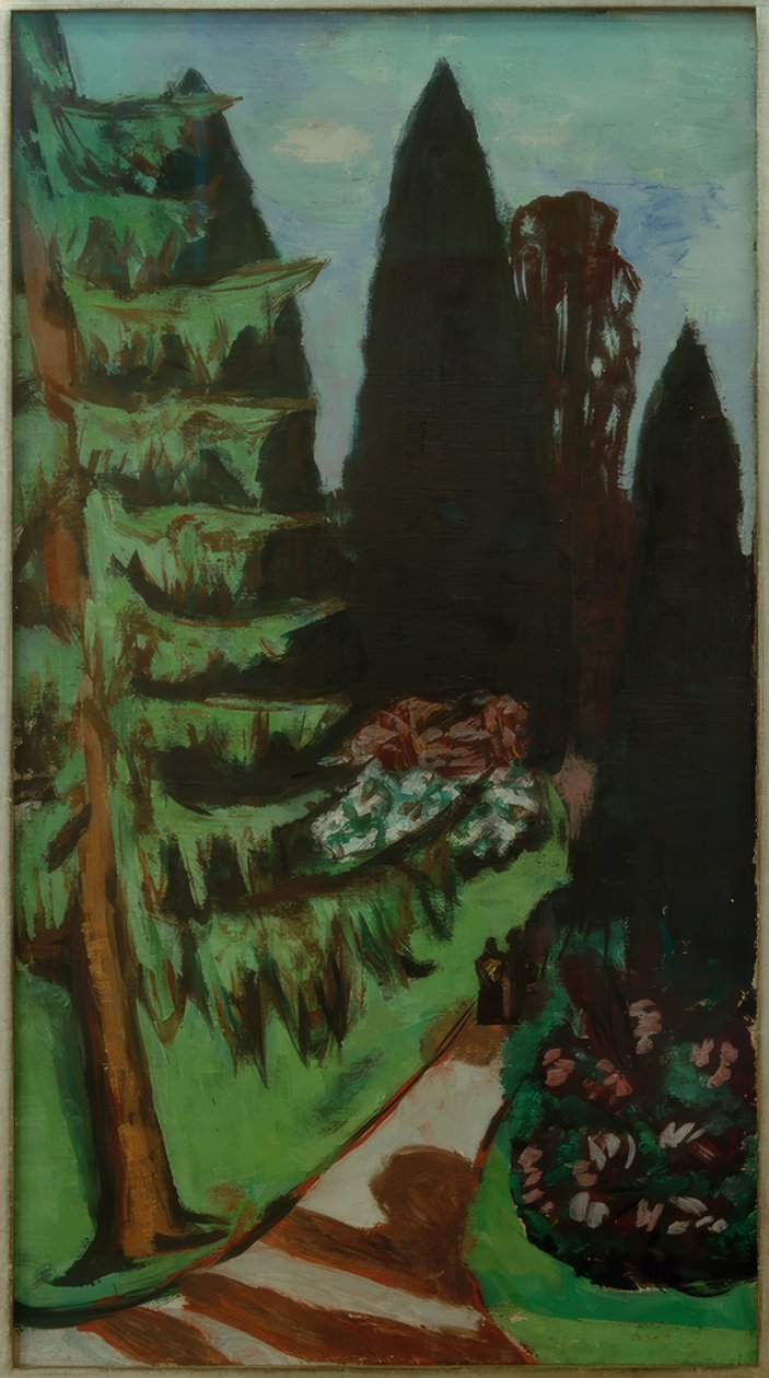 Ciprestes de Eyckenstein de Max Beckmann