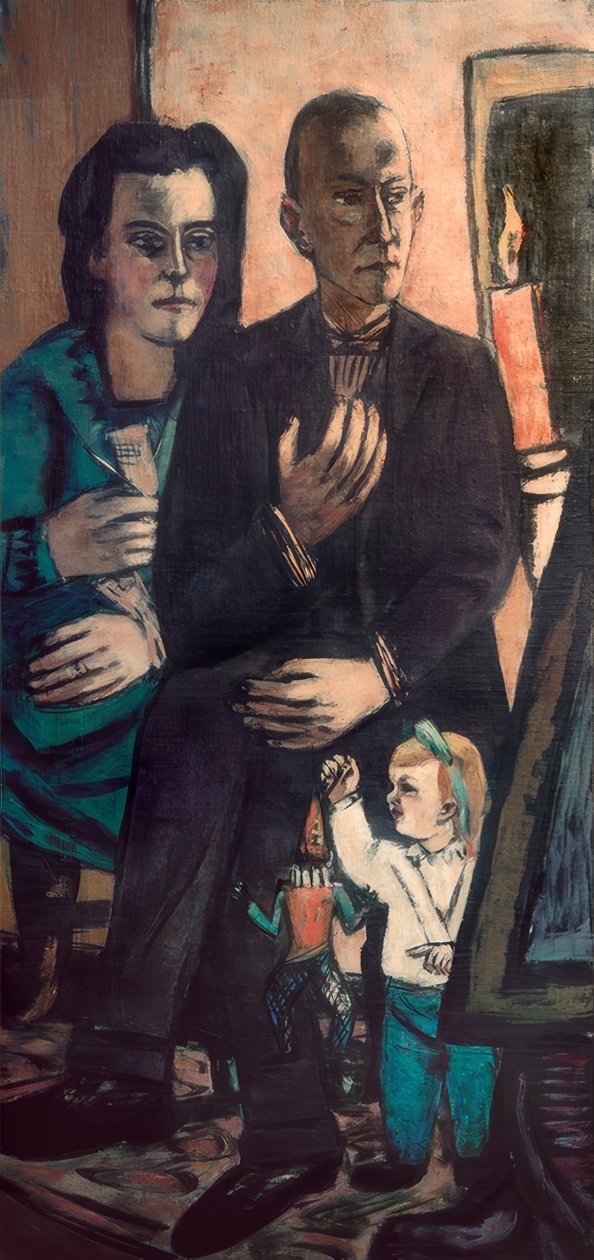 Foto de família Lütjens de Max Beckmann