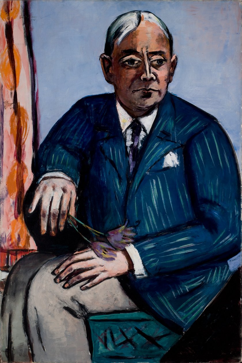 Retrato de Ludwig Berger de Max Beckmann