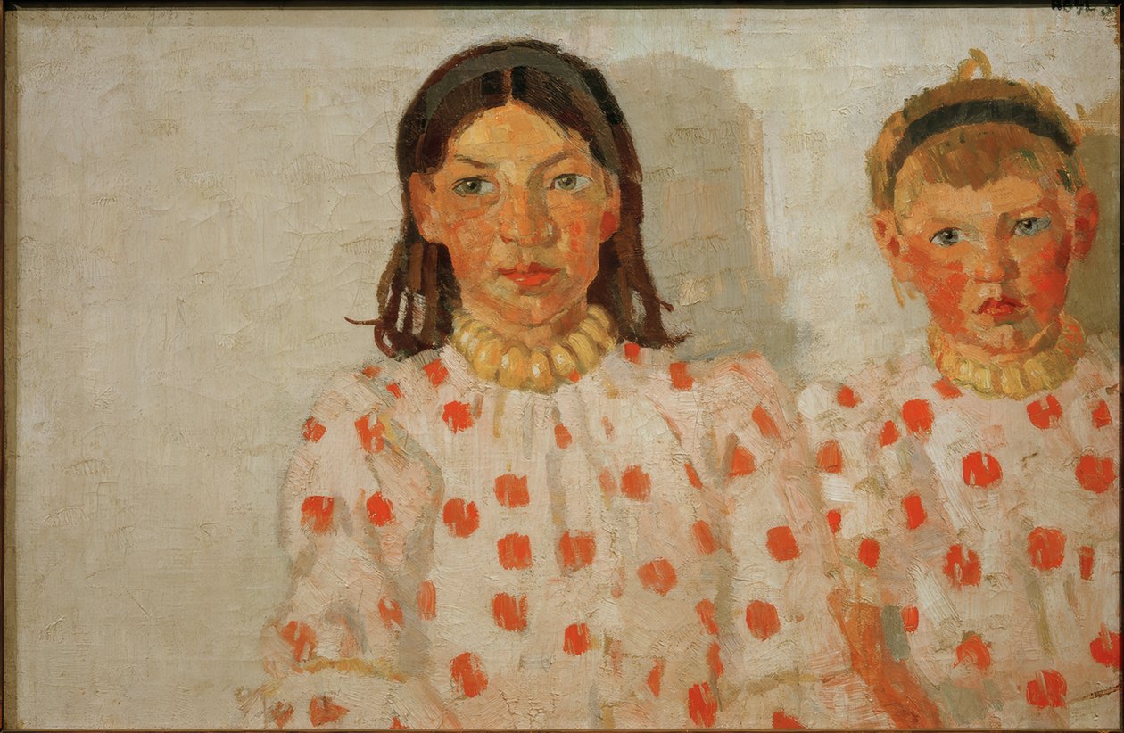 Duas raparigas da Jutlândia de Max Beckmann