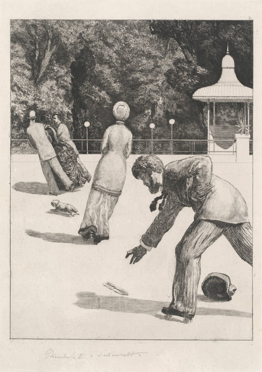 Plano de acção, 18781880. de Max Klinger