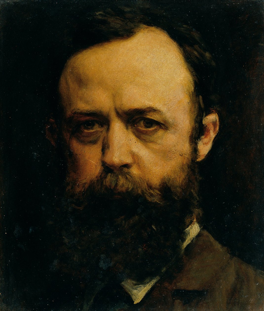 retrato de um cavalheiro de Max Klinger