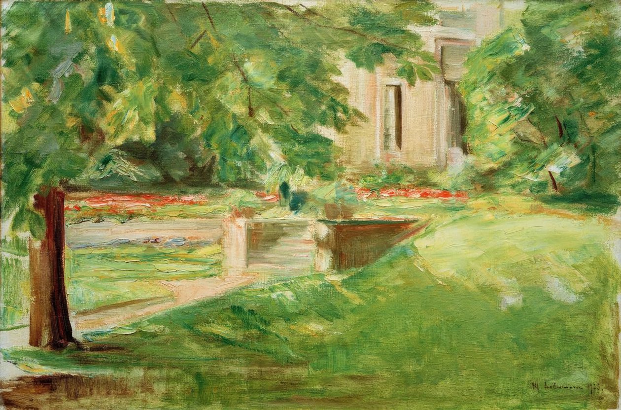 Casa e terraço a sudoeste de Max Liebermann