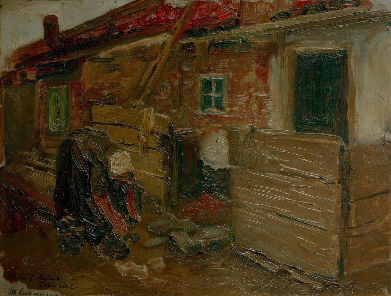 Quinta holandesa com esposa de Max Liebermann