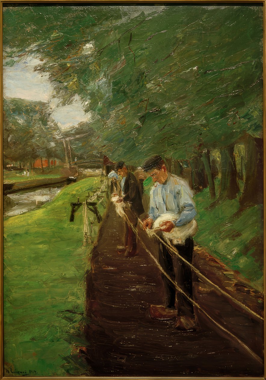 Seilerbahn em Edam de Max Liebermann