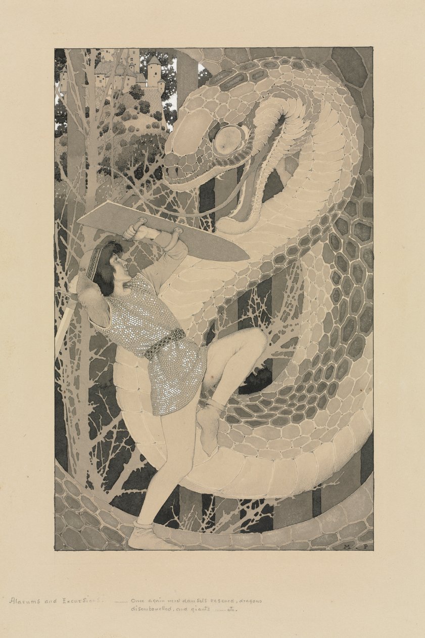 Alarmes e excursões de Maxfield Parrish
