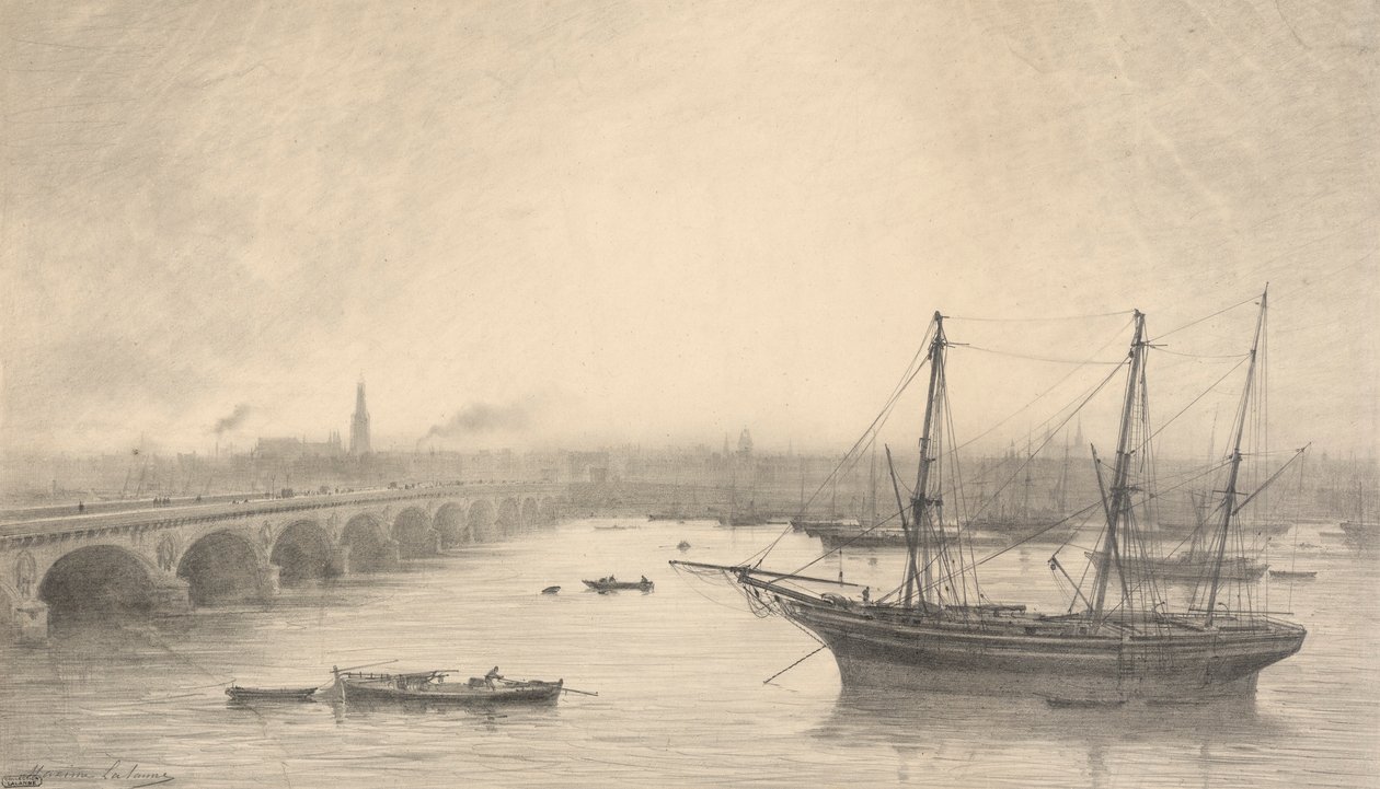 Vista de Bordéus de Maxime Lalanne