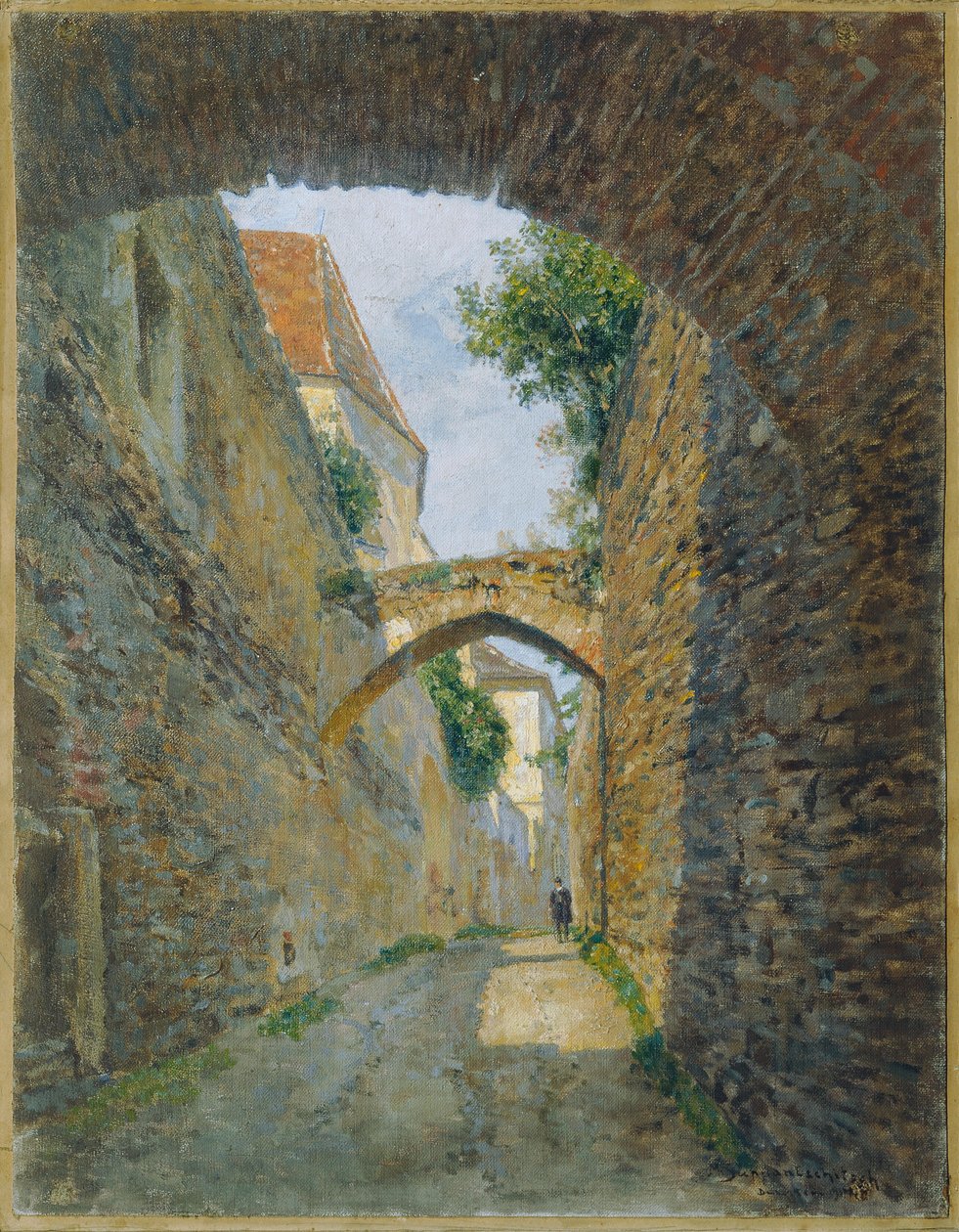 Klostergässchen de Maximilian Suppantschitsch