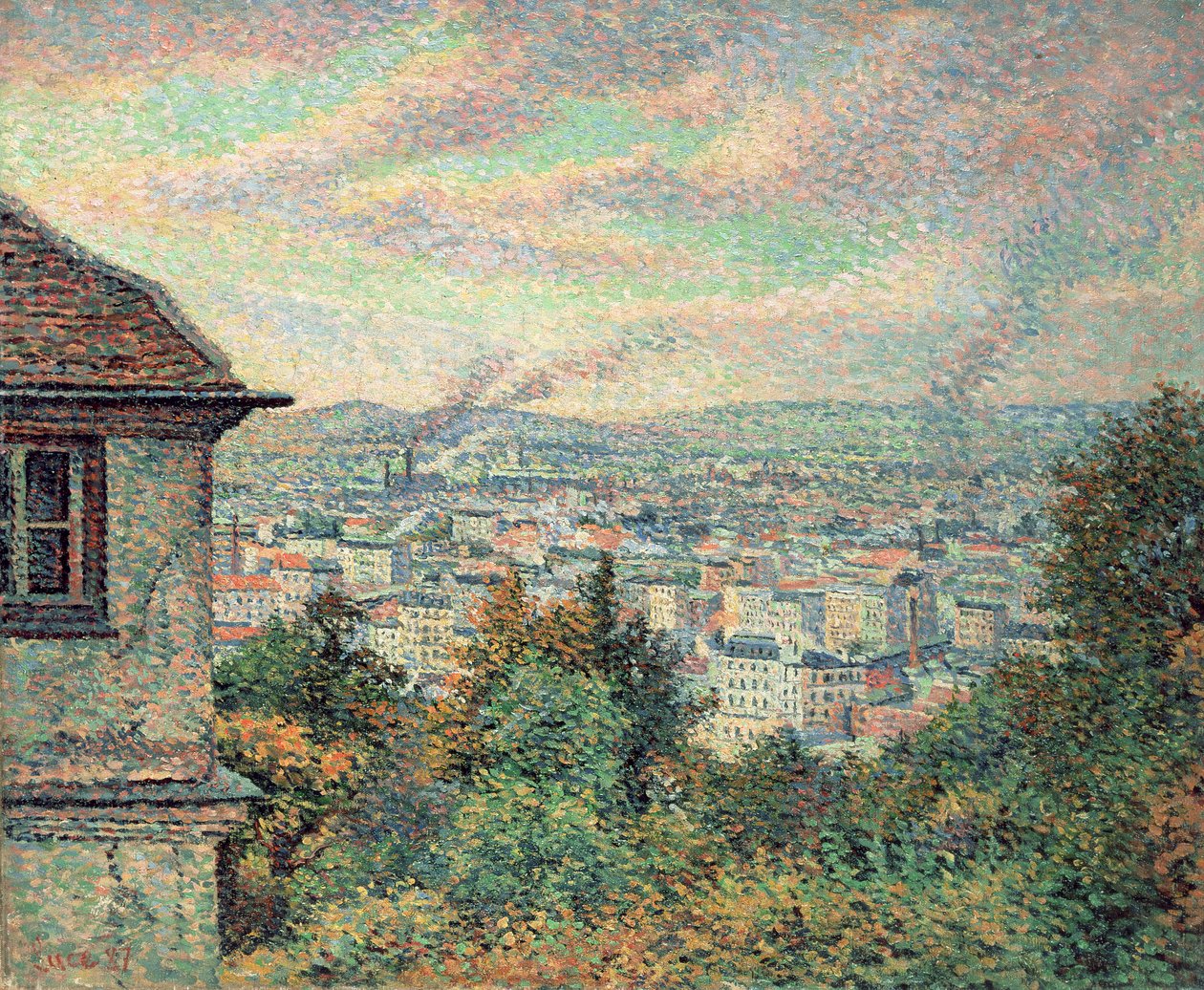 Paris, vista de Montmartre de Maximilien Luce