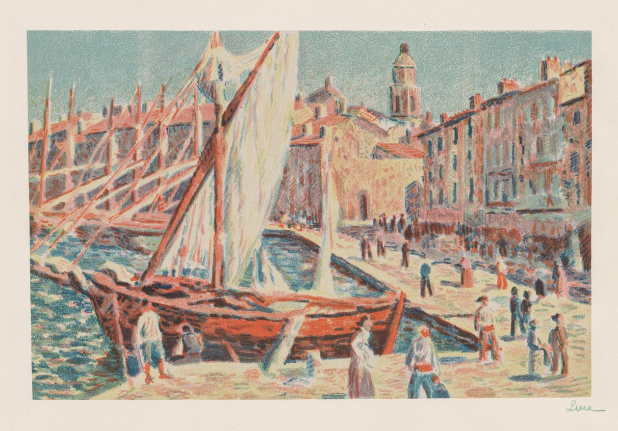 saint Tropez de Maximilien Luce