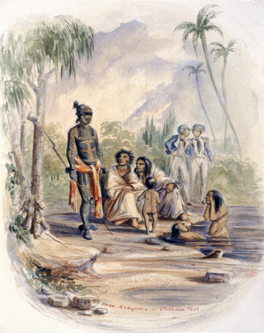 Indígenas e Oceania de Maximilien Radiguet