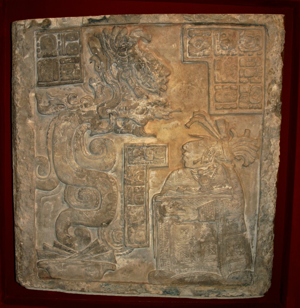 Yaxchilan lintel 15 Maya art de Mayan Mayan