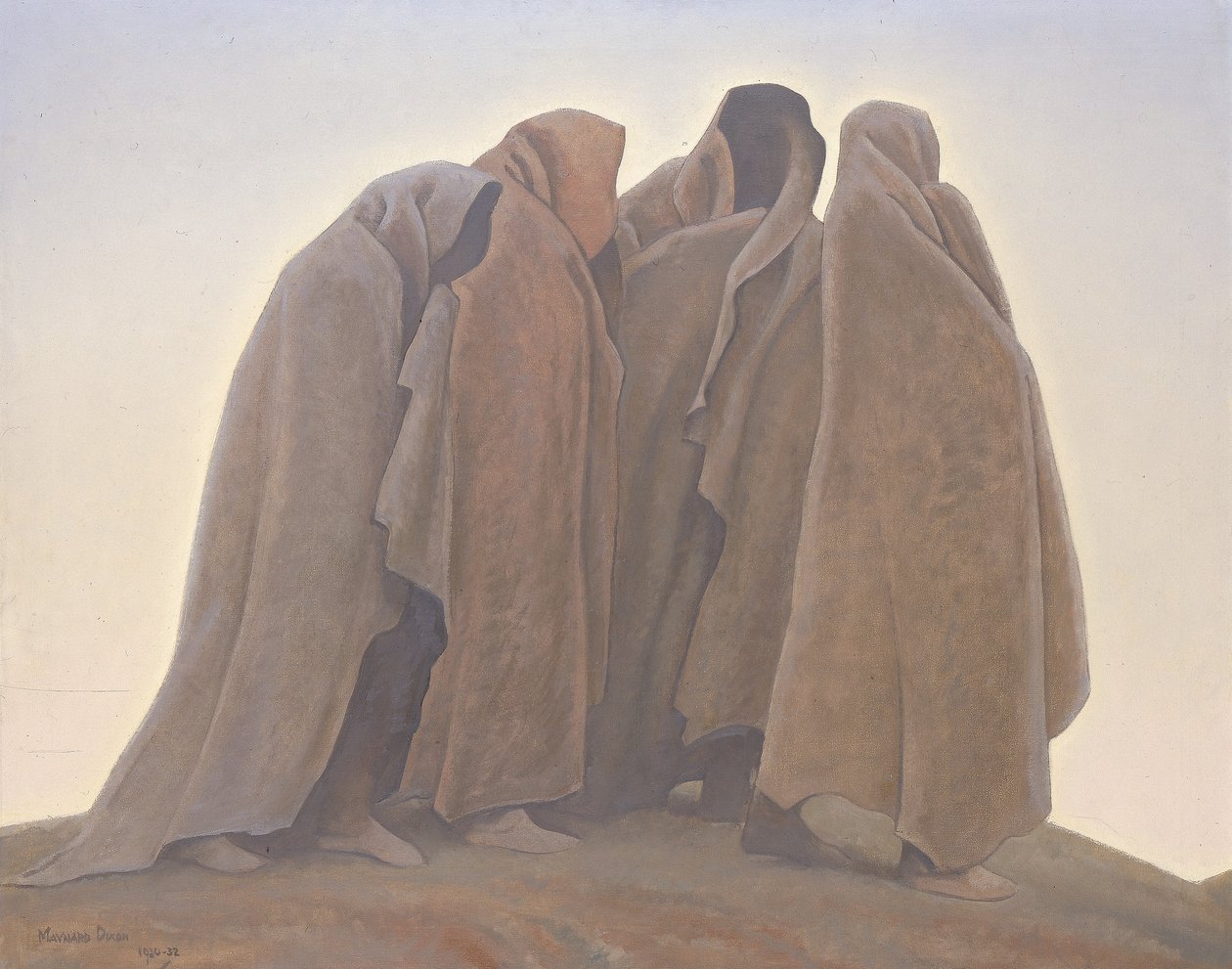 Formas do medo de Maynard Dixon