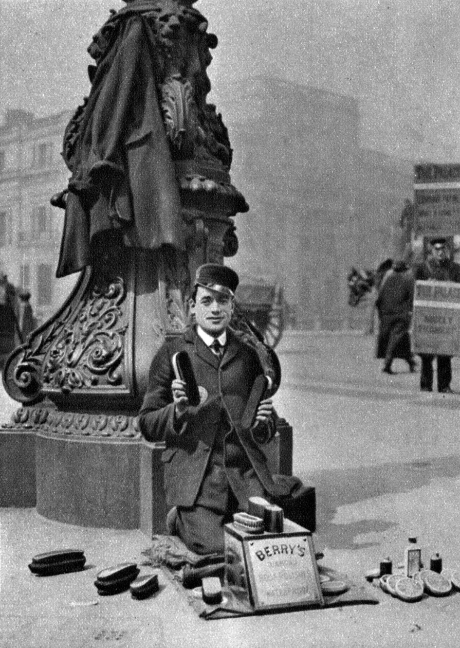 A bootblack, Londres, 1926-1927 de McLeish