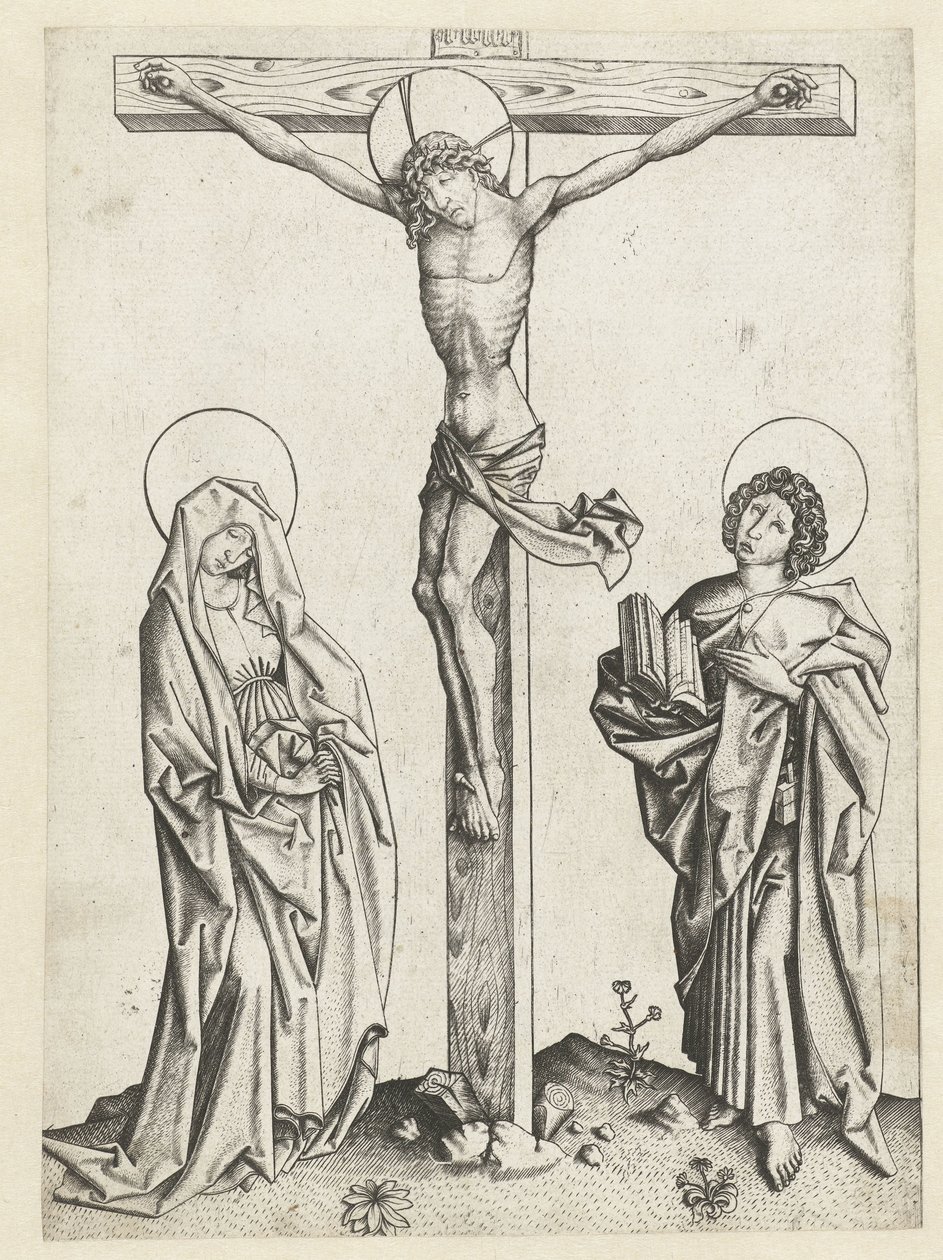 Cristo na cruz de Meester E.S.