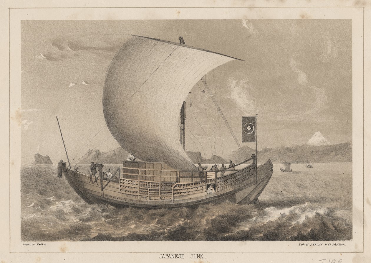 Junk japonês, 1855 de Meffert
