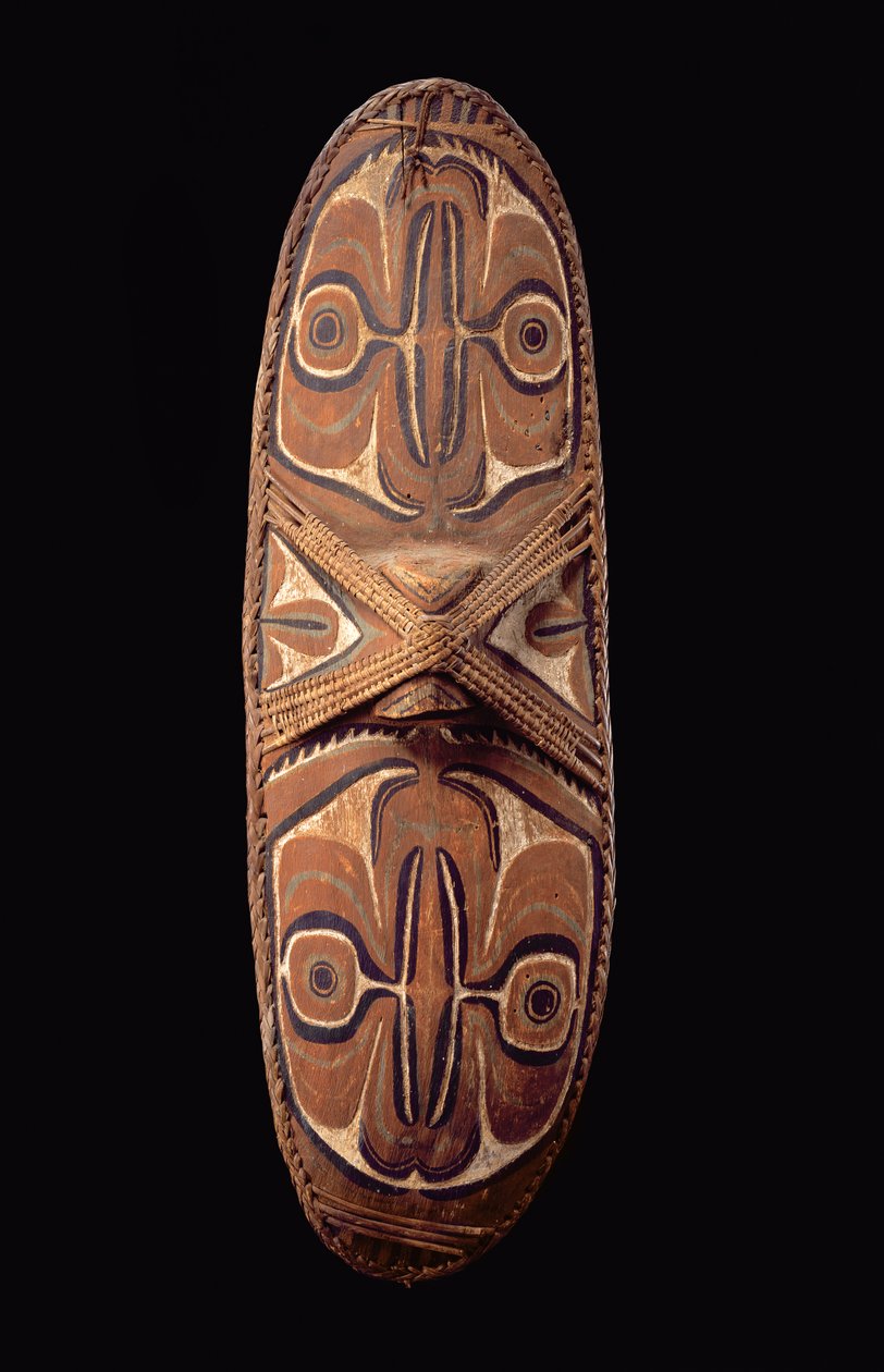 Escudo (mídia mista) de Melanesian