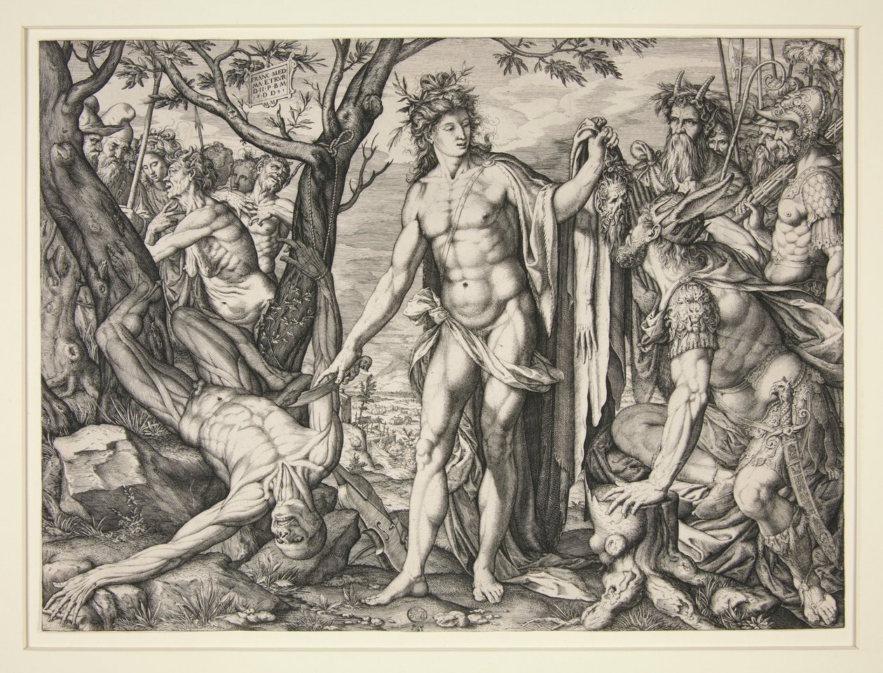 O esfolamento de Marsyas de Melchior Meier