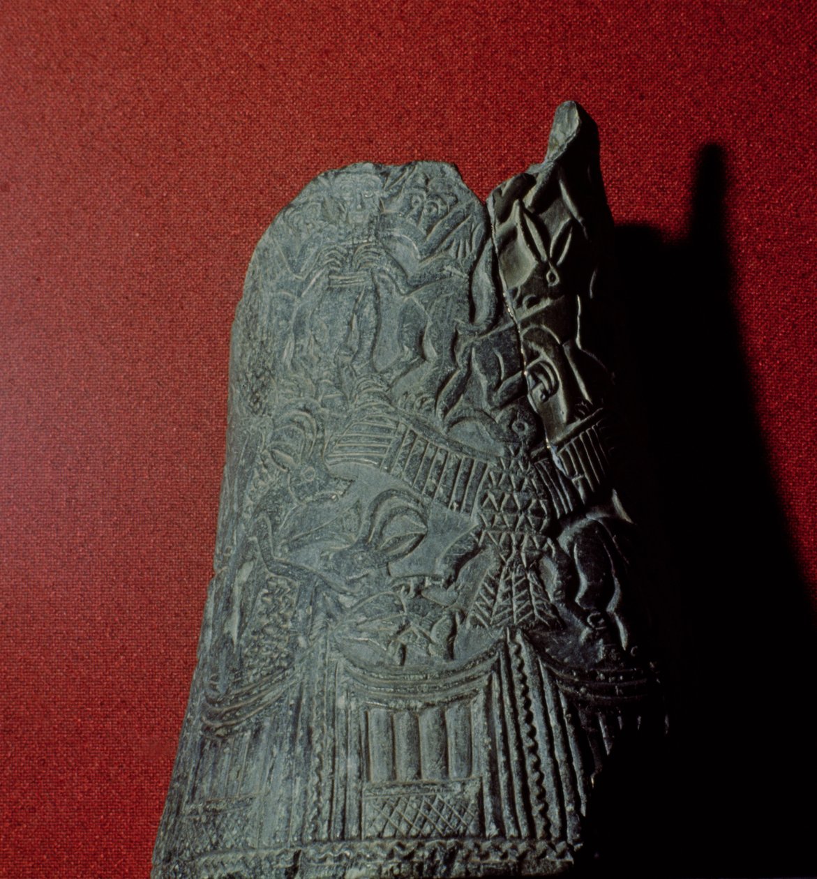 Vaso, de Uruk (agora Warka, Iraque) 3o milênio aC de Mesopotamian
