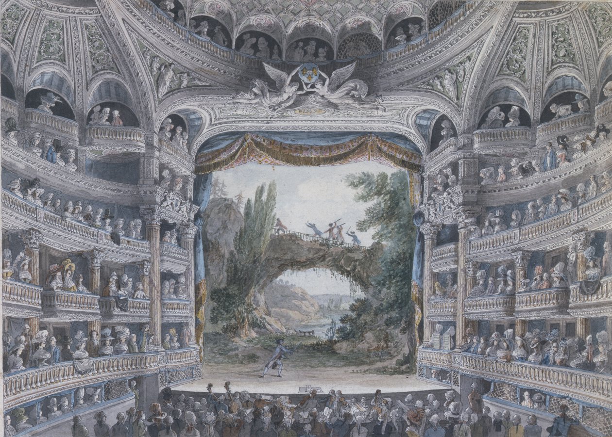A Comédie Française, c.1791 de Meunier